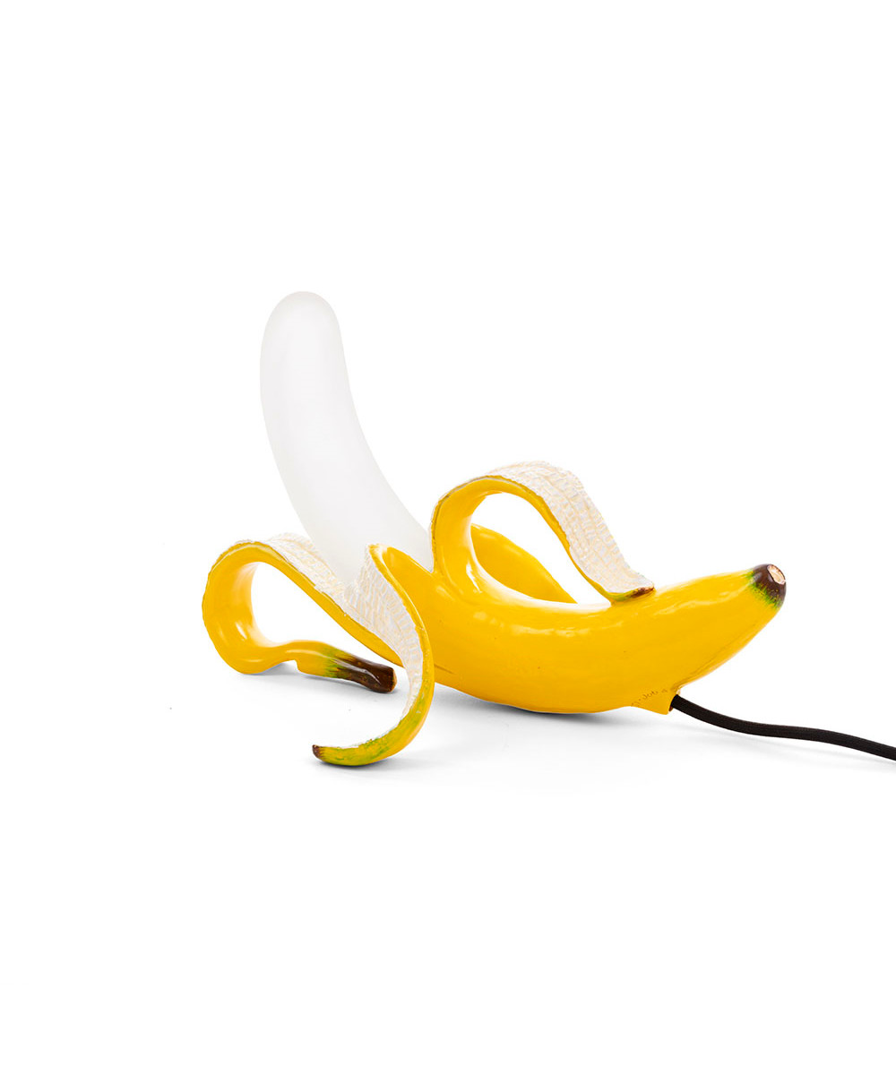 Image of Banana Lamp Huey Tischleuchte Gelb - Seletti bei Lampenmeister.ch